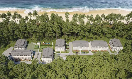 Sea Shell Apartments Łukęcin Отели в г. Дзивнув