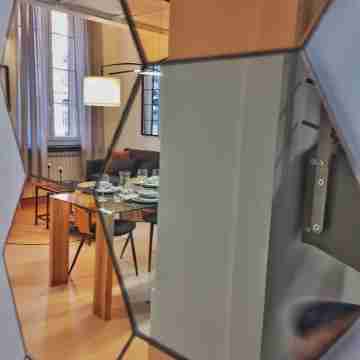 Bright apartment in the heart of Genoa +balcony Dining/Meeting Rooms