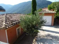 Air-conditioned villa with heated pool, breathtaking sea view on the Levant Island