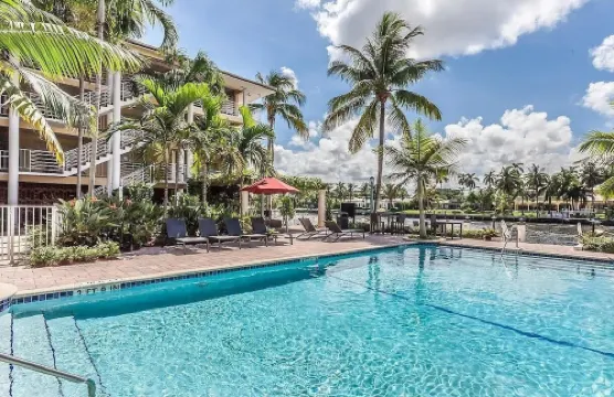 Waterfront Retreat—Views, Pool, Hot Tub, Gym Walk to Beach & Boca Resort!