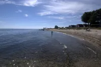 The beach house COAST with sea view, sauna, whirlpool, fireplace, garden