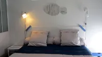 Very bright apartment 50 m from the beach, facing the port of Audierne - Wi-fi