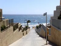 Villa Los Vientos only 100m to the surf beach, terrace, balcony, sea view, wifi