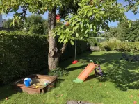 Stylish country house near the old town with a large garden