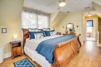 1 Block to Crescent Lake: Charming Home w/ Porch! - 3-Star