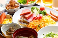 호텔 피스 아일랜드 미야코지마 시청 거리 - 조식 운영