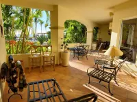 Las Mananitas Ground floor overlooking the Pools and Sea of Cortez! Ocean Front!