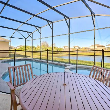Resort Perks and Gas Grill Spacious Davenport Haven