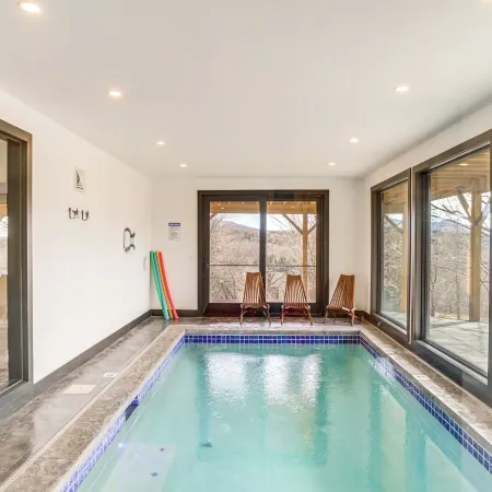 Custom Windham Mtn Villa w/ Pool, Theater & Views!