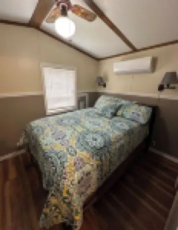 The River Cabin at Camp Miramichee Falls in Hardy, AR