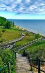 CLEAN ~Lake Michigan Sandy Beach Access~ Pet Friendly ~ Hot tub ~ Sleeps 10 - พร้อมWifi