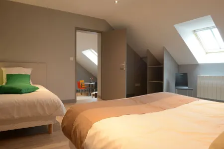 Résidence Apparten Ville Appartement 5 Personnes Отели в г. Аллёз