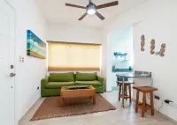 Chic 1-Bedroom Condo in Punta Cana with WiFi, AC & 1 minute walk to the Beach