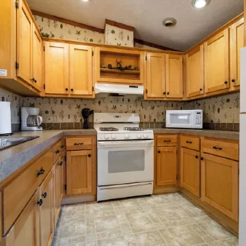 The Deer Cabin at the Riviera Resort in Neillsville, Wisconsin!