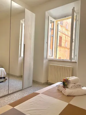 Apartment centrally located a 5-minute walk from the beach.