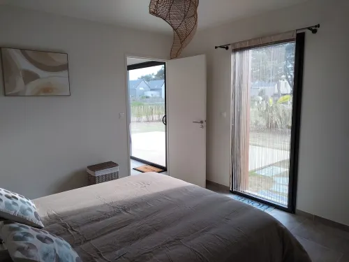 400m from the beach, new house for relaxation