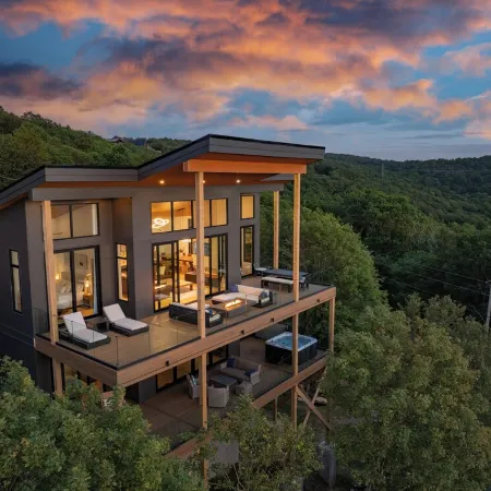 Modern View Home with Sauna, Steam Room & Hot Tub