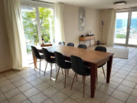 Spacious vacation apartment with panoramic view Hotels in Schopfheim