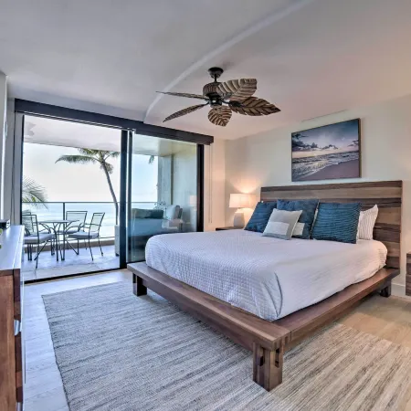 Whale and Sunset Views Oceanfront Lahaina Condo