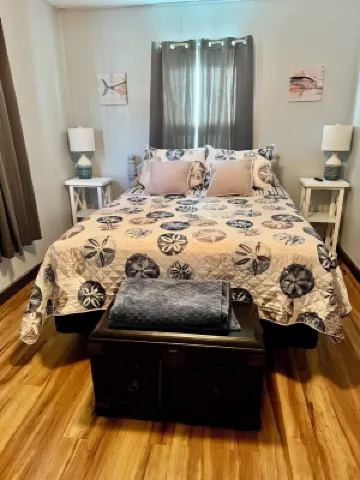 Bay view fisherman's cottage. Located in Seadrift, near Port O' Connor, TX.