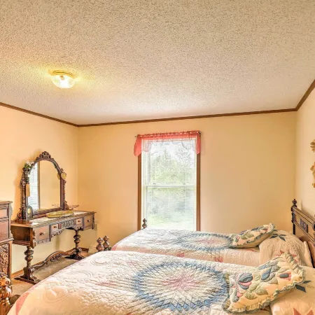 Finger Lakes Retreat w/ Sunroom, Fire Pit & BBQ!