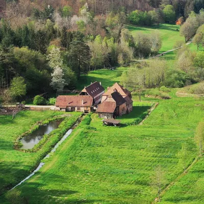 Maison d'hôtes de Charme - Ancien Moulin en Pleine Nature - la Paulusmühle