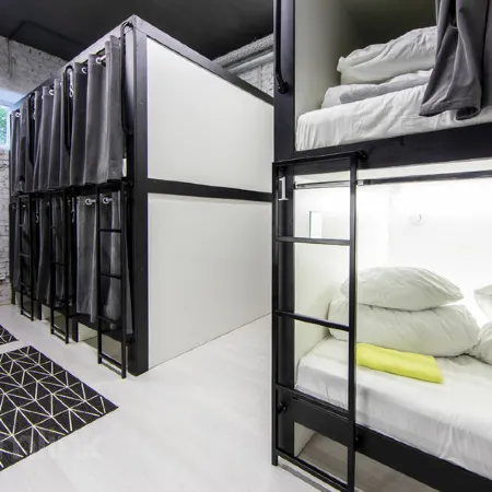 Capsule Hotel Atmosphere
