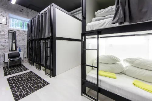 Capsule Hotel Atmosphere - Hosteller