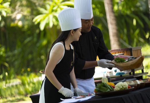 카유마니스 짐바란의 프라이빗 빌라 풀장