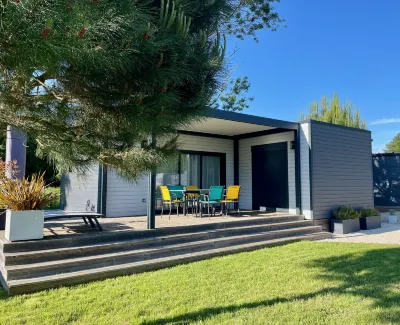 Charming Eco-Lodge with Heated Pool and Jacuzzi All Year Round in Charente-Marit Hotels near Camping la palombière - 3 stars