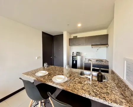 Standard Suite - Hotel Rioverde Отели рядом с достопримечательностью «Mirador al Aeropuerto de Medellin MDE»