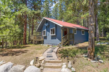 Alpine Nine - Modern, cozy cabin in the woods close to town