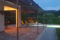Self-catering studio at Villa Garlaban .