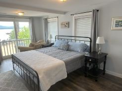 Lakefront home on Ossipee Lake with dock and gorgeous views