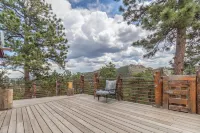 Fawn Haven Cabin Bailey Colorado Huge Deck with View and 1 Acre Fenced Dog Run
