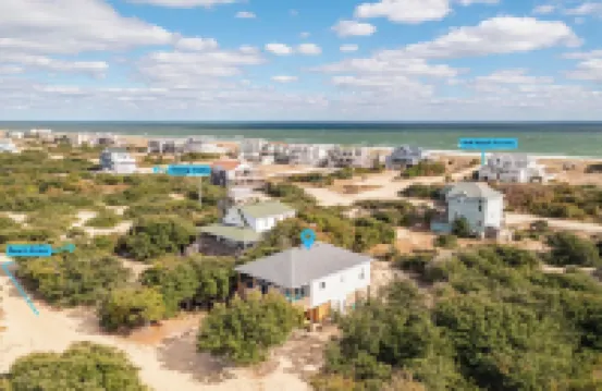 Sandy Adventures!Third row from the ocean!Wild Horses roam the area- Carova