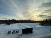 Pond Island Lodge, Orv/ Snowmobile Trail Access from Driveway Hotels in Munising Township