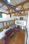 The Bokonon is a unique space in Twin Bridges. Art gallery style.