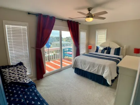 Nauti - Wonderful 6bd, 4 full 2 half bath, Holden Beach house steps from access Отели в г. Локвудс Фоли