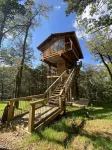 1 bed 1 bath Treehouse called the Firetower Hotel di Butts County