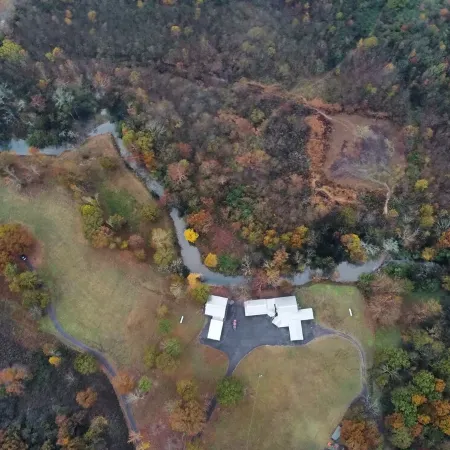 8. Beautiful secluded creek front lodge sleeps 19