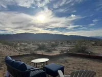 Cozy brick cabin getaway Johnson Valley on 5 acres