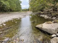 Cozy  2 bed 2 bath apt. with porch, peaceful Riverfront in the NW Catskill area