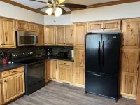 Newly renovated, only 2 miles from downtown Fort Kent.  Right across from trails Hotels in Fort Kent