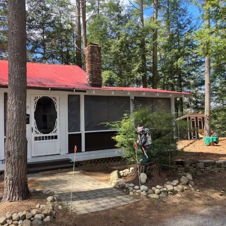 Memory Maker Cabin w private lakeside dock - 10 miles from Lake George
