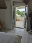 Spacious 2-room apartment with terrace 250 m from the beach