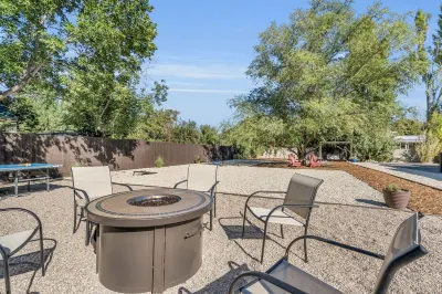 Hot Tub, Fire Pit and Barrel Sauna,  and one left turn to worlds best skiing! Hotels near Midvale Fort Union Station