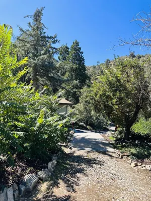 This mountain cabin is perfect for appreciating music and nature. Hotel in zona Outlets at Tejon