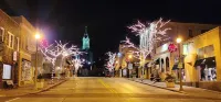 Cute apartment with view of Lake Michigan located downtown Port Washington, WI.