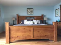 Secluded Cottage on Tunnel of Trees w/ Private Lake Michigan Beach Access
